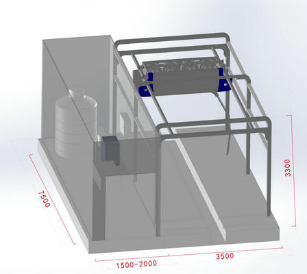 Smart 8000 * 3686 * 3400 Mm Dokunmatik Araç Yıkama Ekipmanları
